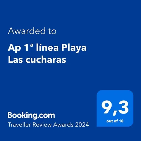 Ap 1ª Linea Playa Cucharas * 科斯塔特吉塞